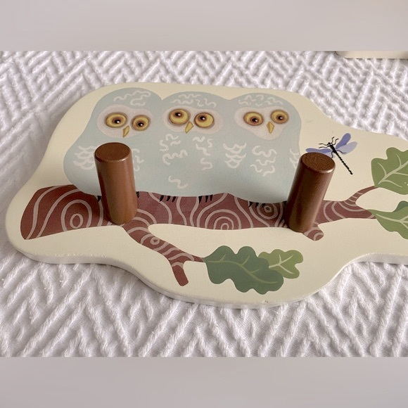 IKEA Wall Decor Retired Ikea Childrens Wall Hooks Rabbit And Owls Poshmark